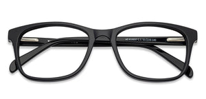 Black Rectangle Full Rim Unisex Eyeglasses by Vincent Chase Computer Glasses-142815