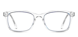 Transparent Rectangle Full Rim Unisex Eyeglasses by Vincent Chase-149457