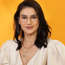 Load image into Gallery viewer, Gunmetal Rectangle Full Rim Wide Unisex Eyeglasses by Vincent Chase Online-137984