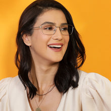 Load image into Gallery viewer, Gunmetal Rectangle Full Rim Wide Unisex Eyeglasses by Vincent Chase Online-137984