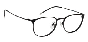 Black Round Full Rim Extra Narrow Unisex Eyeglasses by Vincent Chase-137989