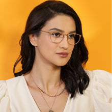 Load image into Gallery viewer, Rose Gold Round Full Rim Extra Narrow Unisex Eyeglasses by Vincent Chase-137991
