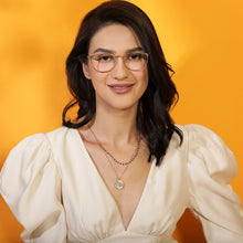 Load image into Gallery viewer, Rose Gold Round Full Rim Extra Narrow Unisex Eyeglasses by Vincent Chase-137991