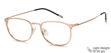Load image into Gallery viewer, Rose Gold Round Full Rim Extra Narrow Unisex Eyeglasses by Vincent Chase-137991
