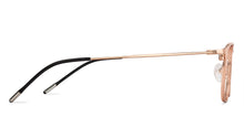 Load image into Gallery viewer, Rose Gold Round Full Rim Extra Narrow Unisex Eyeglasses by Vincent Chase-137991
