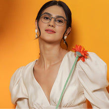 Load image into Gallery viewer, Black Round Full Rim Unisex Eyeglasses by Vincent Chase Computer Glasses-144477