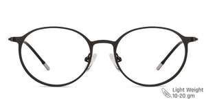 Black Round Full Rim Unisex Eyeglasses by Vincent Chase Computer Glasses-144477