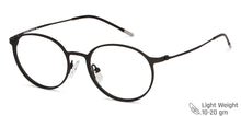 Load image into Gallery viewer, Black Round Full Rim Unisex Eyeglasses by Vincent Chase Computer Glasses-144477