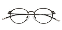Load image into Gallery viewer, Black Round Full Rim Unisex Eyeglasses by Vincent Chase Computer Glasses-144477