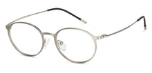 Load image into Gallery viewer, Silver Round Full Rim Extra Narrow Unisex Eyeglasses by Vincent Chase VC-137993