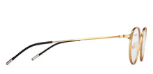 Load image into Gallery viewer, Gold Round Full Rim Unisex Eyeglasses by Vincent Chase Online-203261