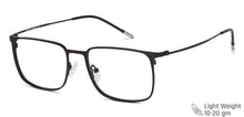 Load image into Gallery viewer, Black Square Full Rim Unisex Eyeglasses by Vincent Chase Computer Glasses-144481