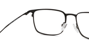 Black Square Full Rim Unisex Eyeglasses by Vincent Chase Computer Glasses-144481