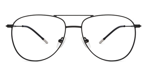 Black Aviator Full Rim Unisex Eyeglasses by Vincent Chase-205441