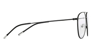 Black Aviator Full Rim Unisex Eyeglasses by Vincent Chase-147957
