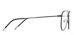 Black Aviator Full Rim Unisex Eyeglasses by Vincent Chase-138003