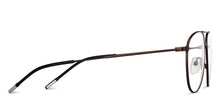 Load image into Gallery viewer, Brown Aviator Full Rim Unisex Eyeglasses by Vincent Chase-201835