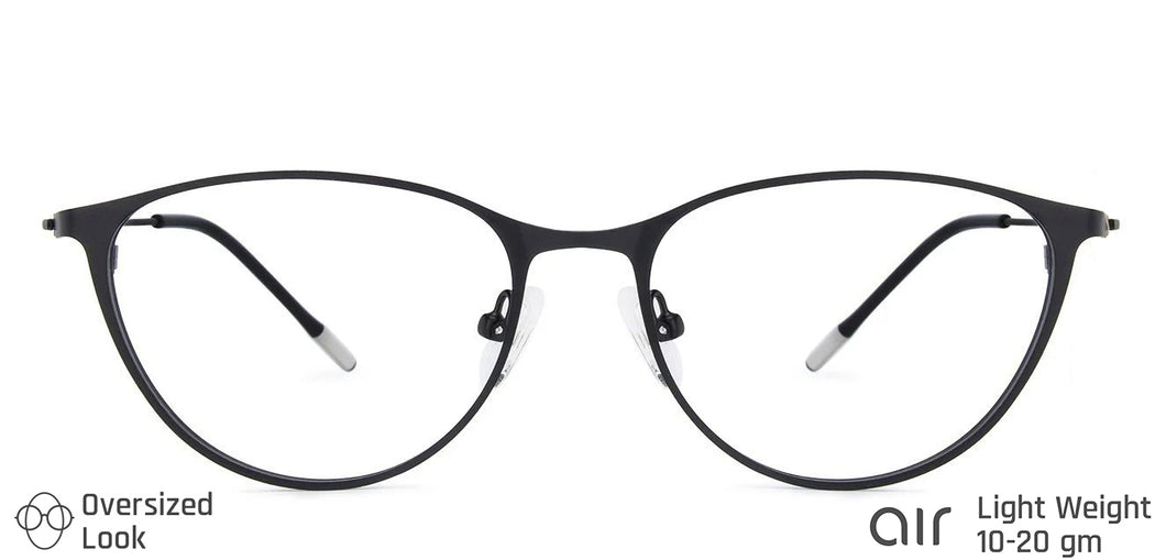 Black Cat Eye Full Rim Women Eyeglasses by Vincent Chase Computer Glasses-144485
