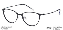 Load image into Gallery viewer, Black Cat Eye Full Rim Women Eyeglasses by Vincent Chase Computer Glasses-144485