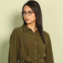 Load image into Gallery viewer, Black Cat Eye Full Rim Medium Women Eyeglasses by Vincent Chase-138008