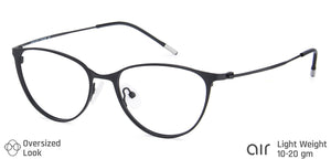 Black Cat Eye Full Rim Medium Women Eyeglasses by Vincent Chase-138008