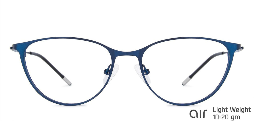 Blue Cat Eye Full Rim Women Eyeglasses by Vincent Chase Online-138010