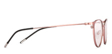Load image into Gallery viewer, Rose Gold Cat Eye Full Rim Women Eyeglasses by Vincent Chase Computer Glasses-147529
