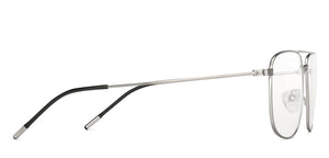 Gunmetal Square Full Rim Unisex Eyeglasses by Vincent Chase Computer Glasses-144703