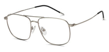 Load image into Gallery viewer, Gunmetal Square Full Rim Extra Narrow Unisex Eyeglasses by Vincent Chase-138015