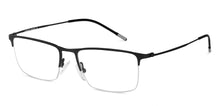 Load image into Gallery viewer, Black Rectangle Half Rim Unisex Eyeglasses by Vincent Chase-138022