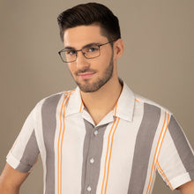 Load image into Gallery viewer, Black Square Full Rim Unisex Eyeglasses by Vincent Chase Computer Glasses-144491