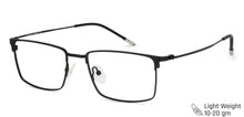 Load image into Gallery viewer, Black Square Full Rim Unisex Eyeglasses by Vincent Chase Computer Glasses-144491