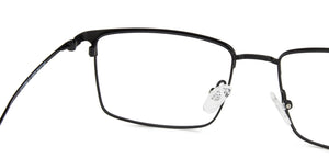 Black Square Full Rim Unisex Eyeglasses by Vincent Chase Computer Glasses-144491