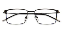 Load image into Gallery viewer, Black Square Full Rim Unisex Eyeglasses by Vincent Chase Computer Glasses-144491