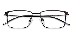 Black Square Full Rim Unisex Eyeglasses by Vincent Chase Computer Glasses-144491