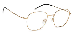 Gold Square Full Rim Unisex Eyeglasses by Vincent Chase Online-138027