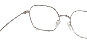 Gunmetal Geometric Full Rim Unisex Eyeglasses by Vincent Chase Computer Glasses-143665