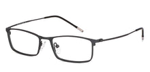 Load image into Gallery viewer, Black Rectangle Full Rim Unisex Eyeglasses by Vincent Chase Computer Glasses-144708