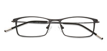 Load image into Gallery viewer, Black Rectangle Full Rim Unisex Eyeglasses by Vincent Chase Computer Glasses-144708