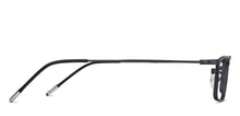 Load image into Gallery viewer, Black Rectangle Full Rim Extra Narrow Unisex Eyeglasses by Vincent Chase-138058