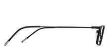 Load image into Gallery viewer, Black Rectangle Full Rim Extra Narrow Unisex Eyeglasses by Vincent Chase-138059