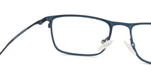 Load image into Gallery viewer, Blue Rectangle Full Rim Extra Narrow Unisex Eyeglasses by Vincent Chase-145714