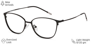 Black Cat Eye Full Rim Women Eyeglasses by Vincent Chase Computer Glasses-143671