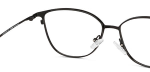 Black Cat Eye Full Rim Women Eyeglasses by Vincent Chase Computer Glasses-143671