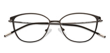 Load image into Gallery viewer, Black Cat Eye Full Rim Women Eyeglasses by Vincent Chase Computer Glasses-143671