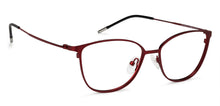 Load image into Gallery viewer, Red Cat Eye Full Rim Women Eyeglasses by Vincent Chase Computer Glasses-144712