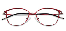 Load image into Gallery viewer, Red Cat Eye Full Rim Women Eyeglasses by Vincent Chase Computer Glasses-144712