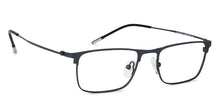 Load image into Gallery viewer, Black Rectangle Full Rim Narrow Unisex Eyeglasses by Vincent Chase-138319