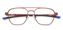 Load image into Gallery viewer, Brown Square Full Rim Wide Unisex Eyeglasses by Vincent Chase Online-138360