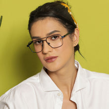 Load image into Gallery viewer, Blue Square Full Rim Unisex Eyeglasses by Vincent Chase Online-138368